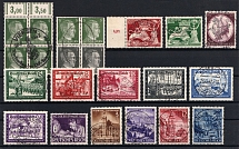 1942 Third Reich, Germany, Stock of Stamps (Cancellations)