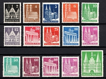 1948-52 British and American Zones of Occupation, Germany (Mi. 73 eg - 97 II eg, Full Set, CV $460)