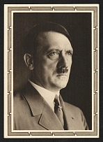 1939 'Adolf Hitler', Propaganda Postcard, Third Reich Nazi Germany