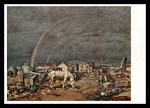 1941 'After a storm near Le Thillot', Propaganda Postcard, Third Reich Nazi Germany