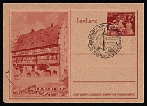 1942 'The German Goldsmith's House of the City of Hanau'Main', Propaganda Postal stationery, Third Reich Nazi Germany