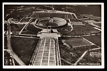 1933-1945 'Berlin - Reich Sports Field', Propaganda Postcard, Third Reich Nazi Germany