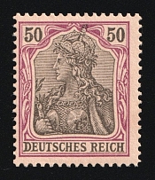 1902 50pf German Empire, Germany (Mi. 76, Signed, CV $450, MNH)