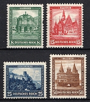 1931 Weimar Republic, Germany (Mi. 459 - 462, Full Set, Signed, CV $70)