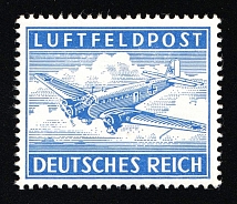 1942-43 Military Mail Fieldpost Feldpost, Germany, Airmail (Mi. 1 A x)