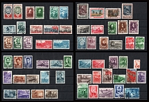 1948 Soviet Union, USSR, Russia (Full Sets, Used)