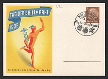 1939 'Stamp Day 1939', Propaganda Postal stationery, Third Reich Nazi Germany