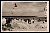 1933-1945 'Baltic seaside resort Scharbeutz' , Propaganda Postcard, Third Reich Nazi Germany