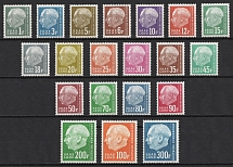 1957 Saar, Germany (Mi. 409 - 428, Full Set, CV $70)