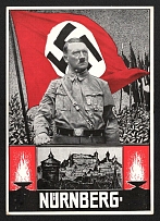 1934 'Nuremberg', Propaganda Postcard, Third Reich Nazi Germany