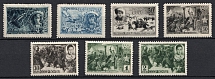 1942-44 Heroes of the USSR, Soviet Union, USSR, Russia (Zv. 733, 735 - 739, 800, CV $70)