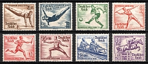 1936 Third Reich, Germany (Mi. 609 - 616, Full Set, CV $30)