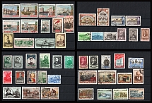 1951-54 Soviet Union, USSR, Russia (Full Sets, Used)