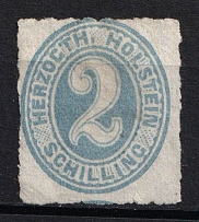 1866 2s Schlezwig, German States, Germany (Mi. 24, CV $70)