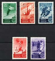 1949 Sport in the USSR, Soviet Union, USSR, Russia (Full Set, MNH)