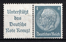 1940-41 Third Reich, Germany, Se-tenant, Zusammendrucke (Mi. W 89, CV $30, MNH)