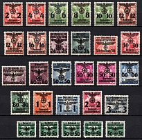 1940 General Government, Germany (Mi. 14 - 39, Full Set, CV $80)